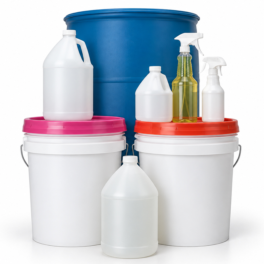 Private label cleaning products in Alabama ready for custom branding and packaging