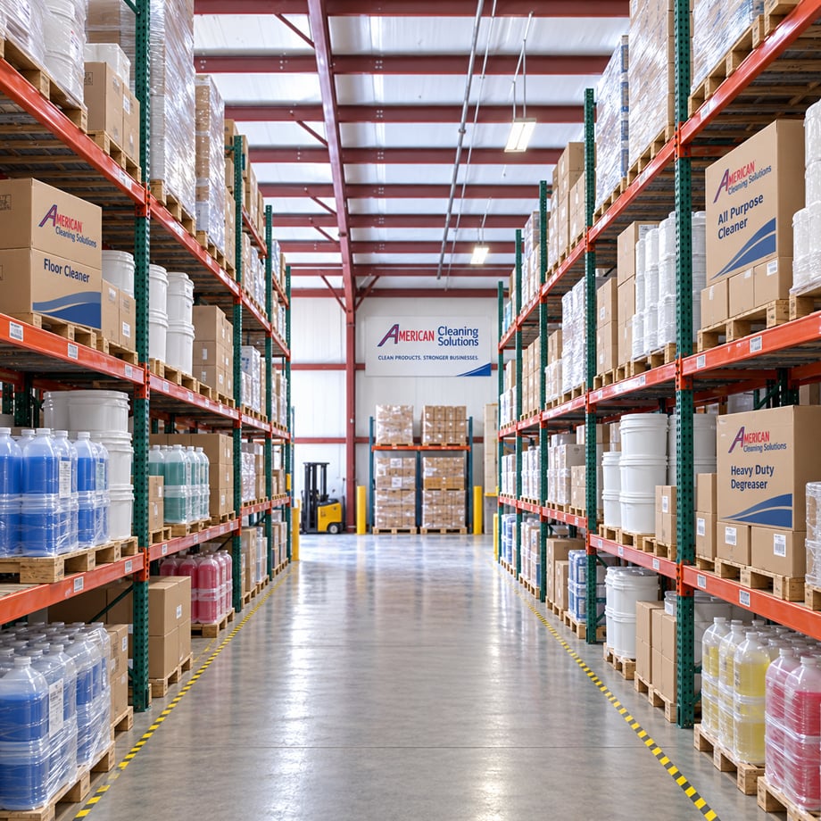 Wholesale cleaning supplies available for North Carolina businesses and distributors